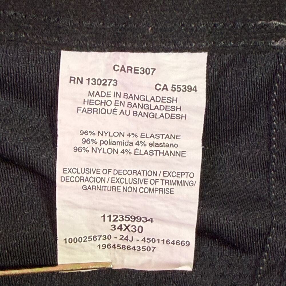 Wrangler All Terrain Gear Pants Mens 34x30 Gray Trail Hiking Outdoor Performance - Picture 13 of 14